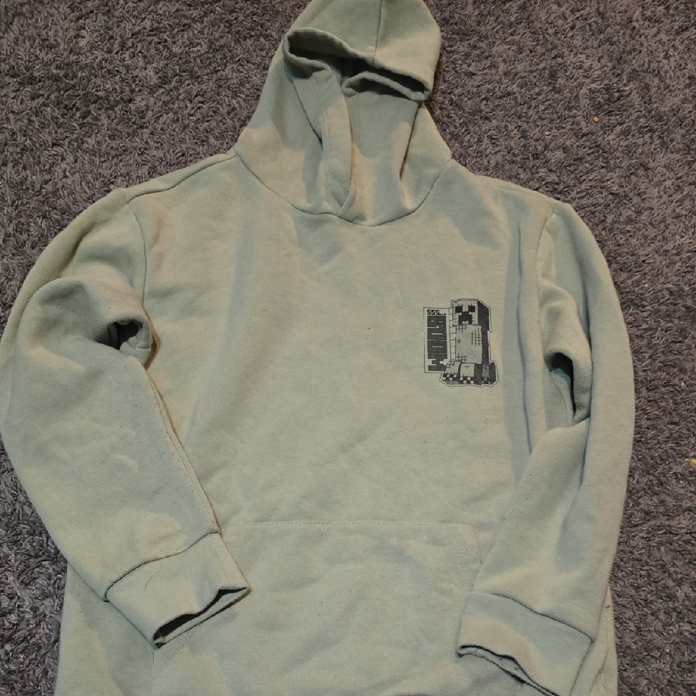 Kids' Cozy Green Hoodie